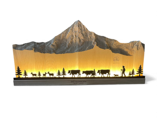 Wandbild Bietschhorn 60cm