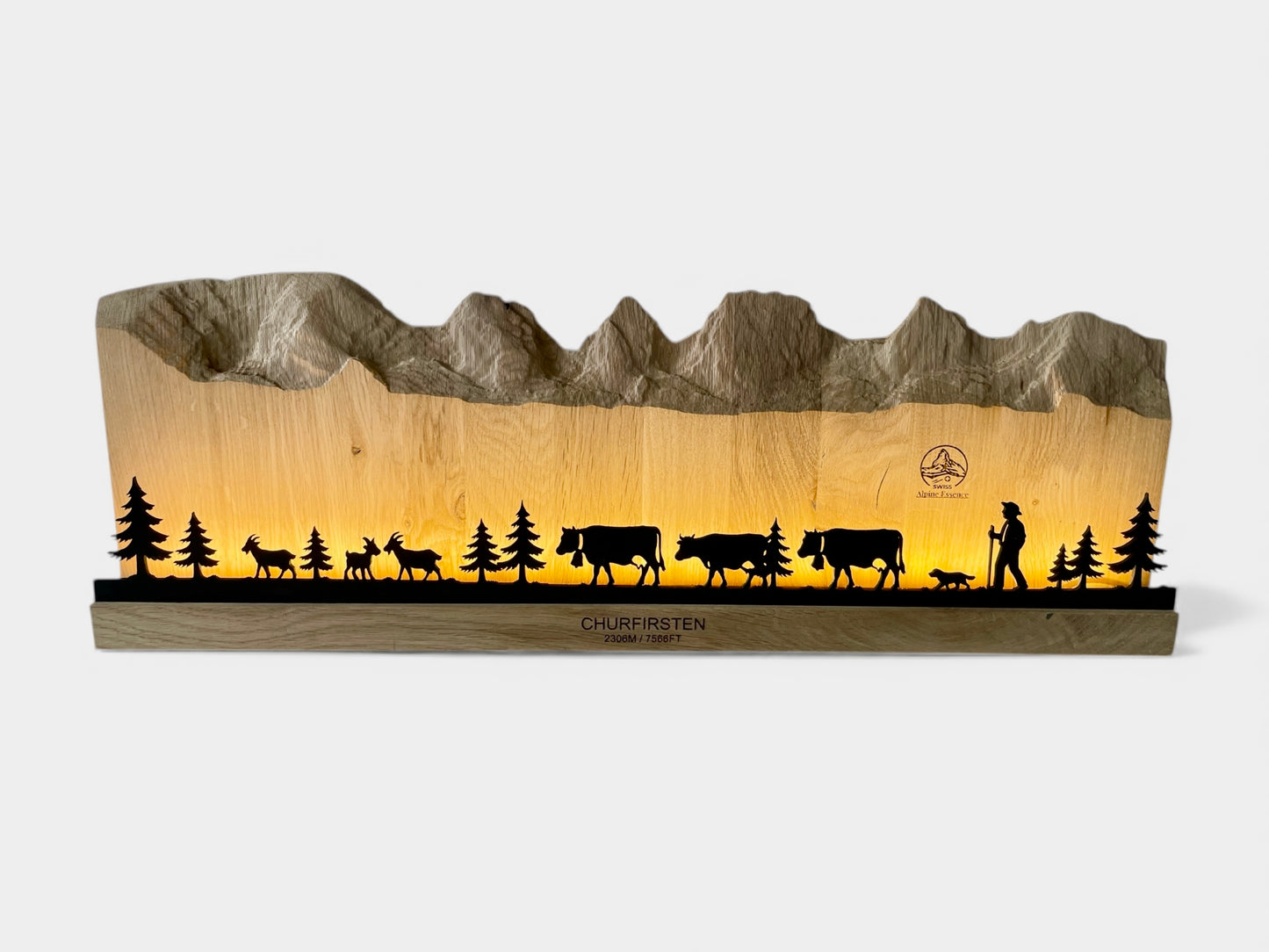 Wandbild Churfirsten Toggenburg 60cm