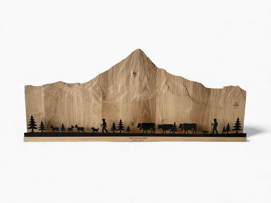 Wandbild Bietschhorn 120cm