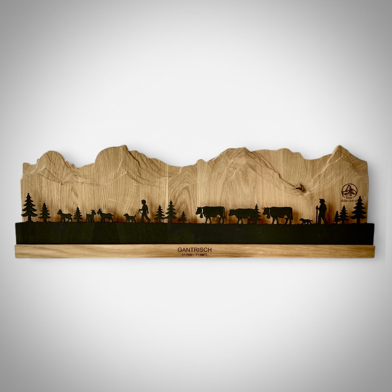 Tableau mural Gantrisch chaîne 60cm