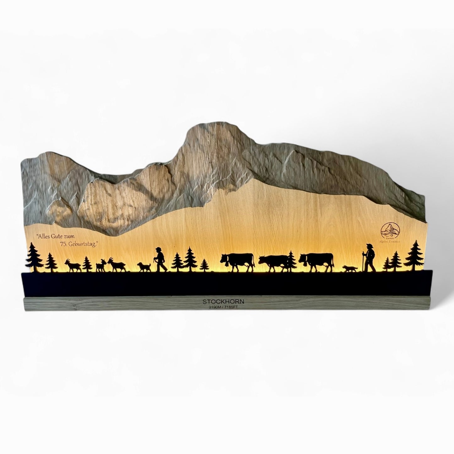 Wandbild Stockhorn 60cm