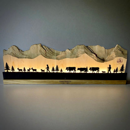Wall picture Gantrisch chain 60cm