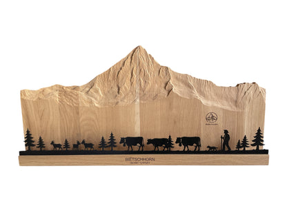 Wandbild Bietschhorn 60cm