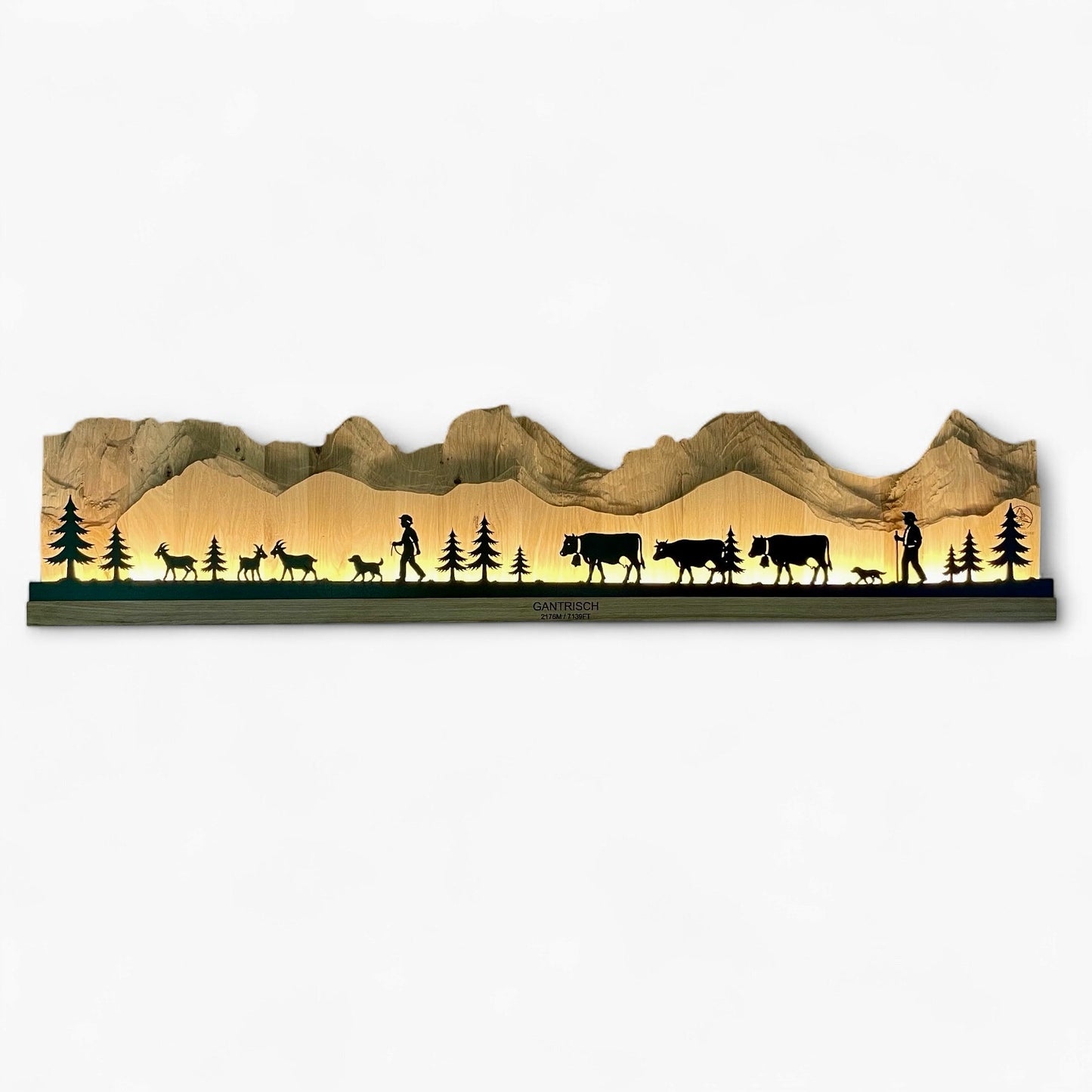 Tableau mural Gantrisch chaîne 120cm