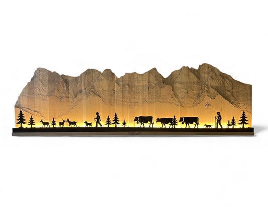 Wandbild Dents du Midi 180cm