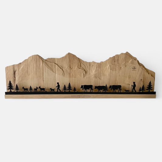 Wandbild Eiger Mönch Jungfrau 120cm