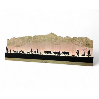 Peinture murale Säntis 60 cm