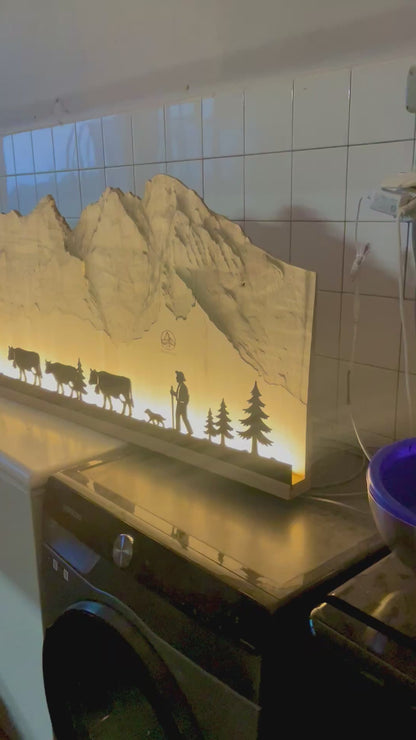 Wandbild Dents du Midi 180cm